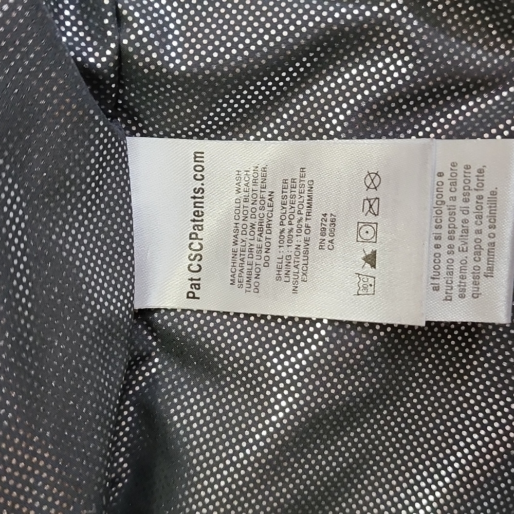 Columbia Red Checkered Pattern Filled Jacket - Picture 9 of 12